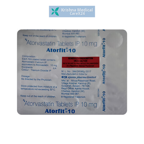 Atorfit 10 Tablet