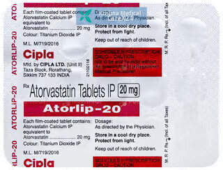 Atorlip 20 Tablet