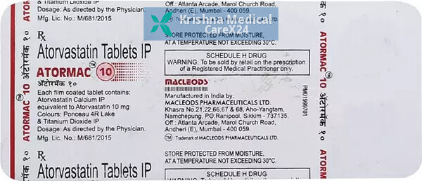Atormac 10 Tablet
