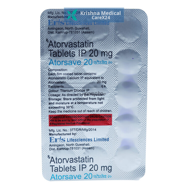 Atorsave 20 Tablet