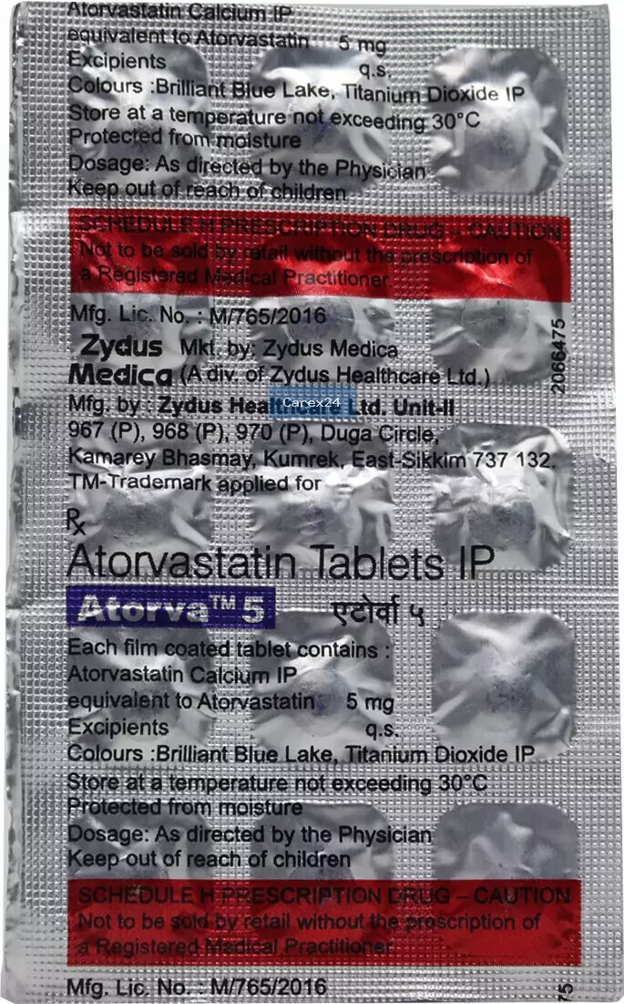Atorva 5 Tablet
