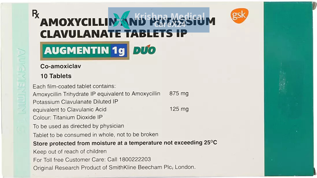 Augmentin 1g Duo Tablet