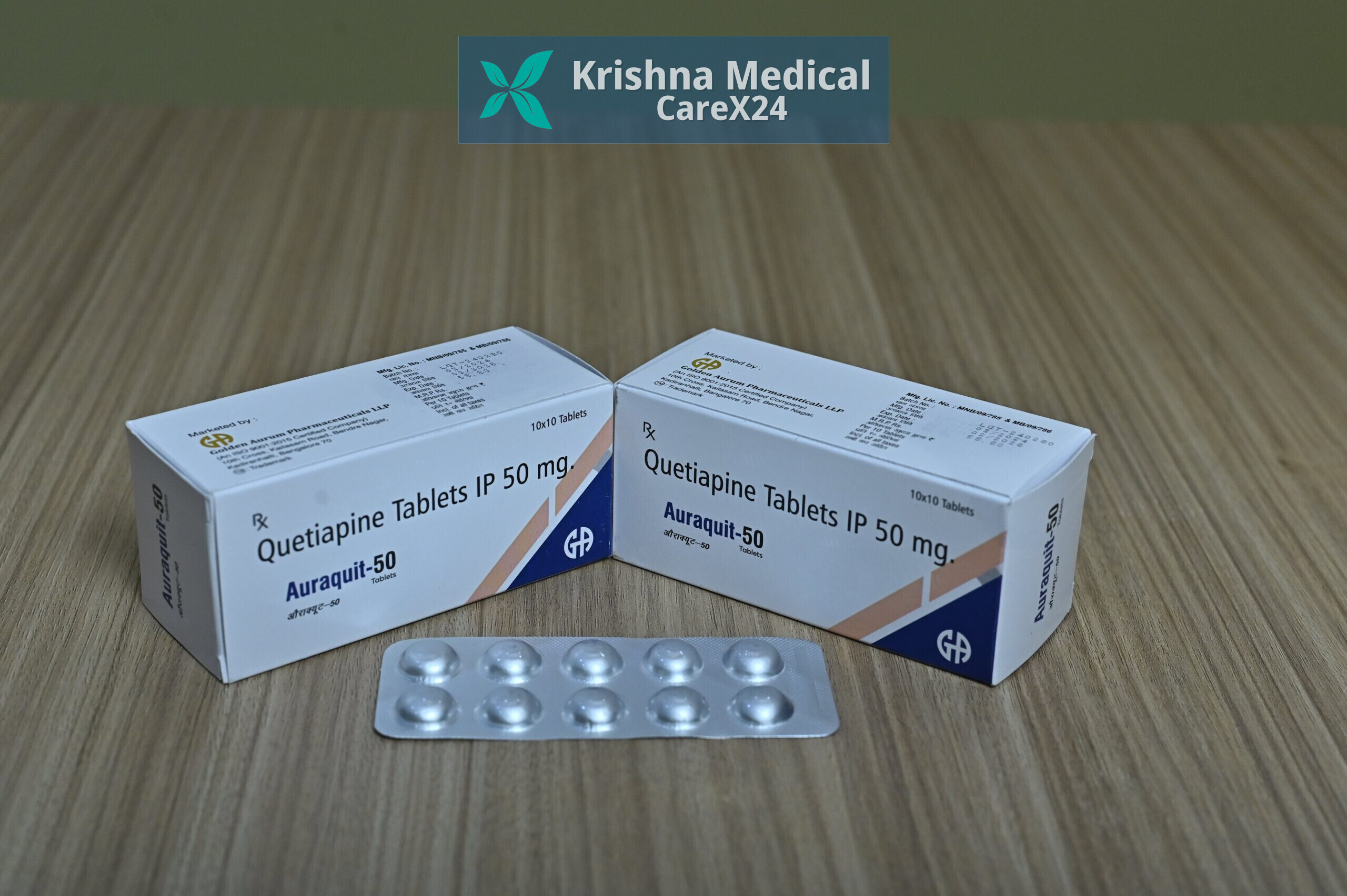 Auraquit 50 Tablet