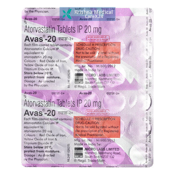 Avas 20 Tablet