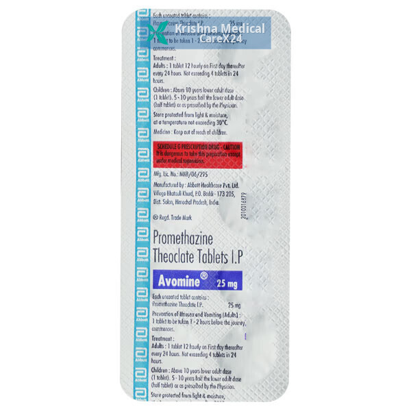 Avomine Tablet