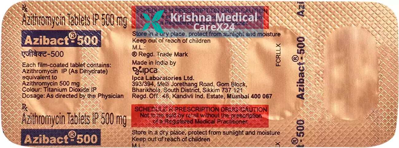 Azibact 500 Tablet