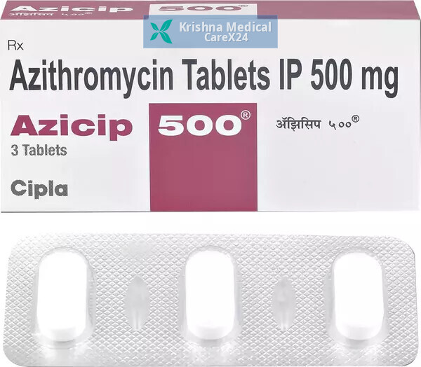Azicip 500 Tablet