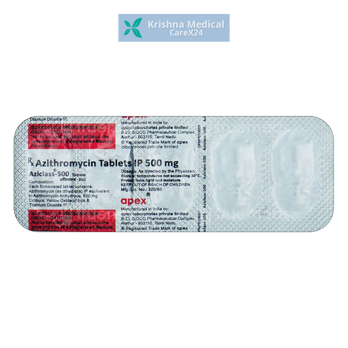Aziclass 500 Tablet