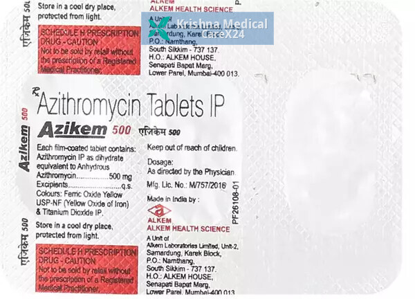 Azikem 500 Tablet