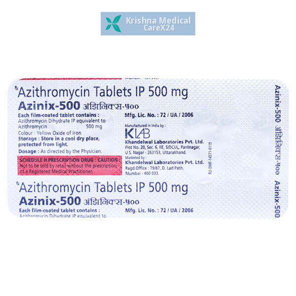 Azinix 500 Tablet