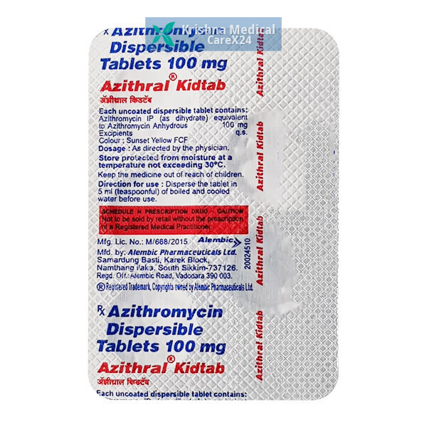Azithral Kidtab Tablet