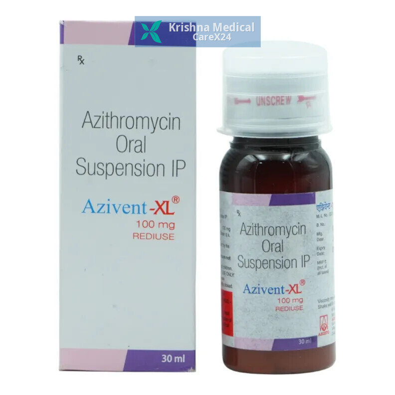 Azivent-XL 100mg Rediuse Oral Suspension