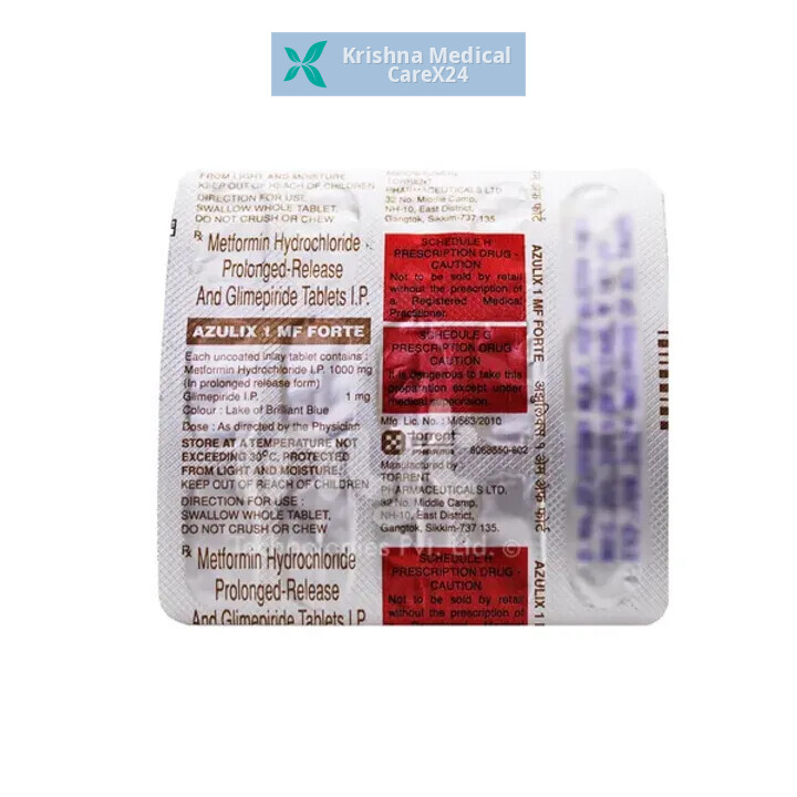 Azulix 1 MF Forte Tablet