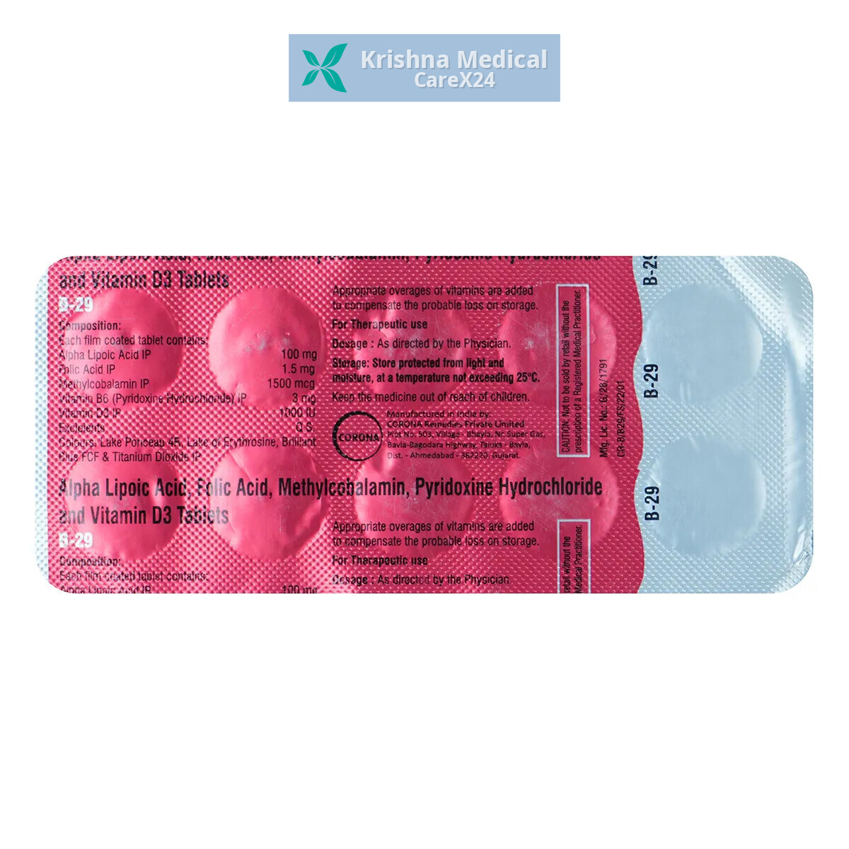B 29 Tablet