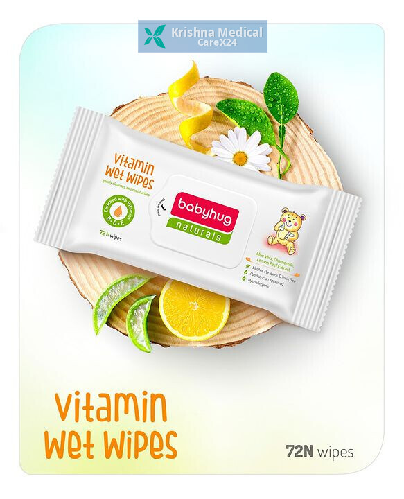 Babyhug Naturals Vitamin Wet Wipes