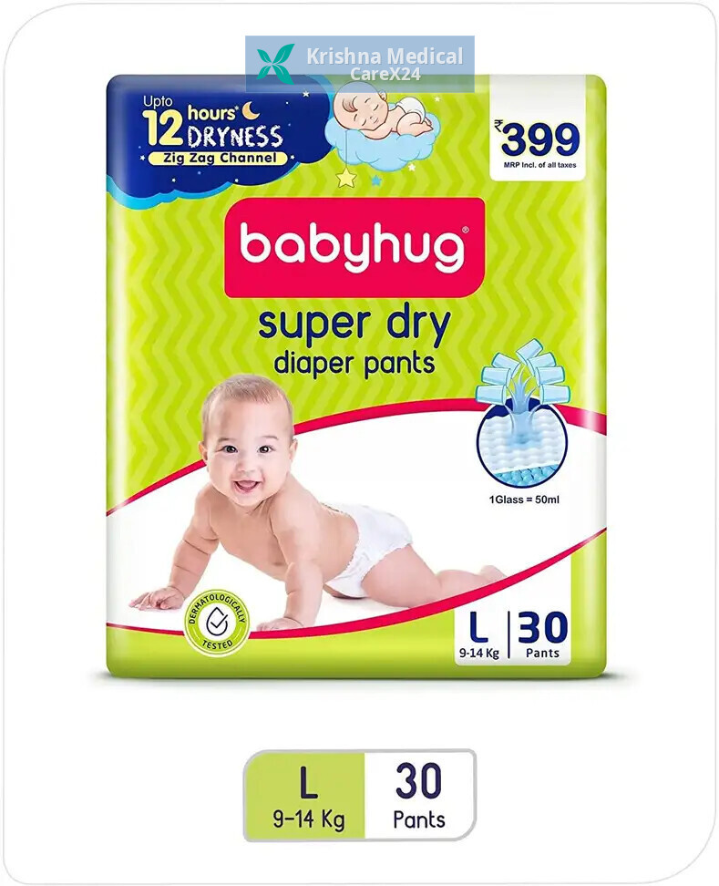 Babyhug Super Dry Diaper Pants Large