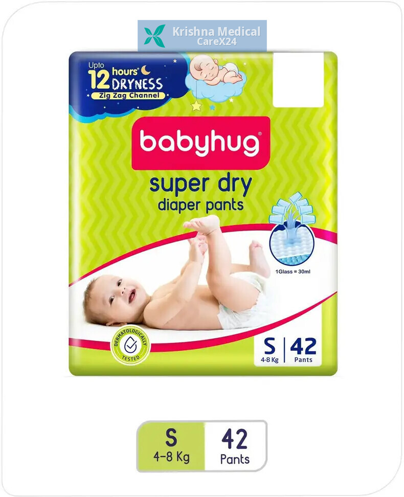 Babyhug Super Dry Diaper Pants Small