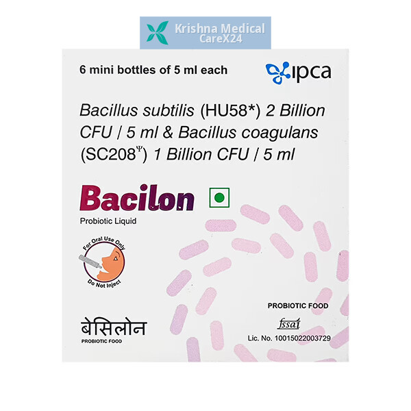 Bacilon Probiotic Liquid (6 Bottle X 5 Ml)