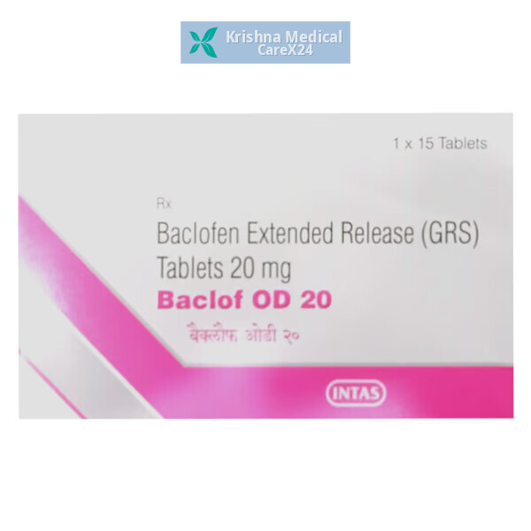 Baclof Od 20 Tablet