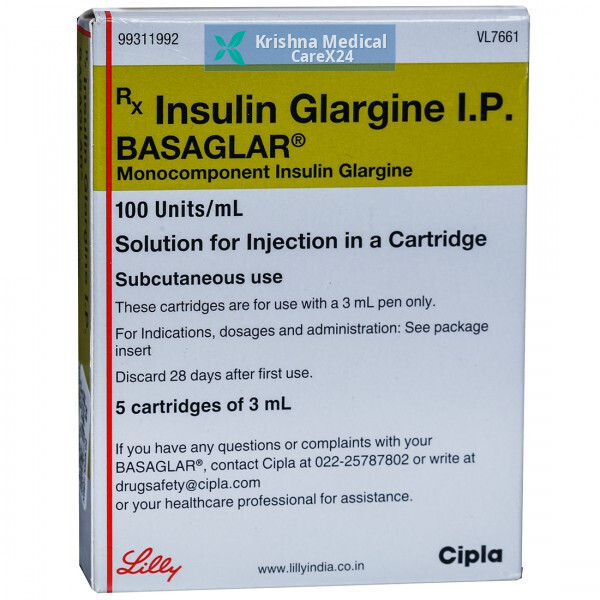 Basaglar 100iu/ml Injection (3ml)