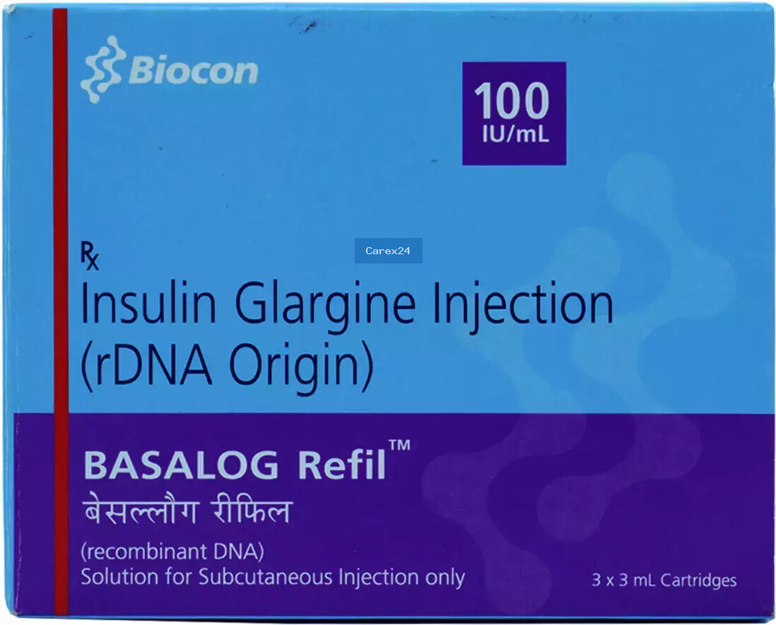 Basalog Refil 100iu/ml Injection