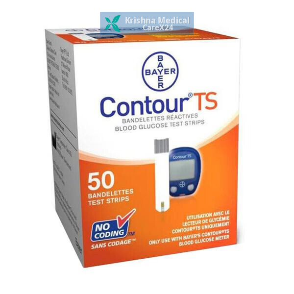 Bayer Contour TS Blood Glucose Test Strip