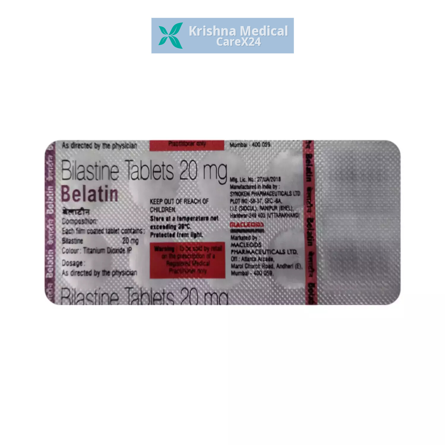 Belatin Tablet
