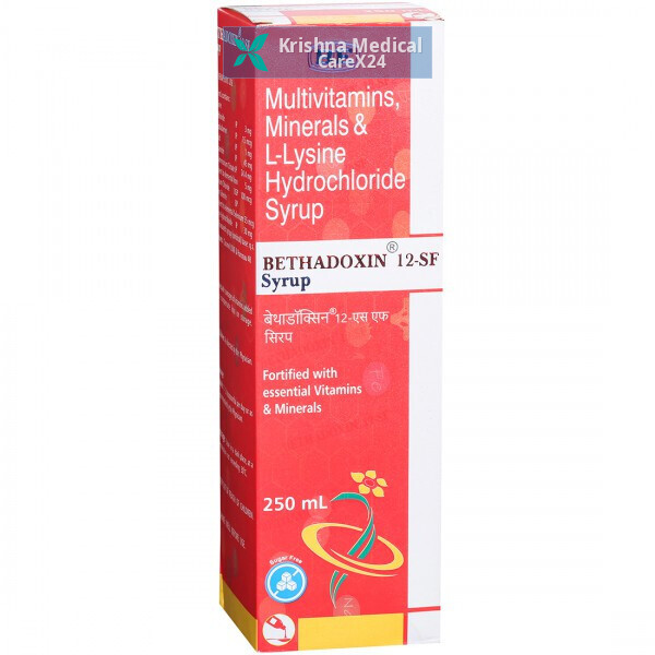 Bethadoxin 12 SF Sugar Free Syrup