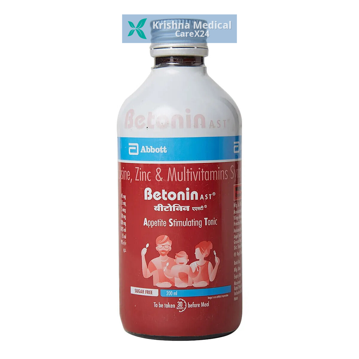 Betonin AST Sugar Free Syrup