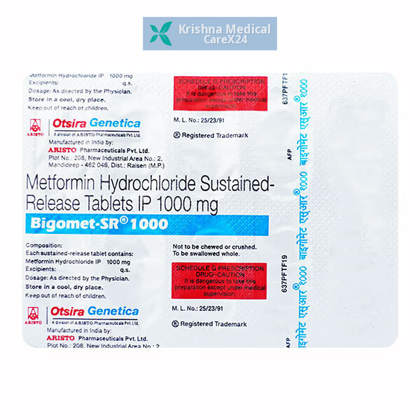 Bigomet SR 1000 Tablet