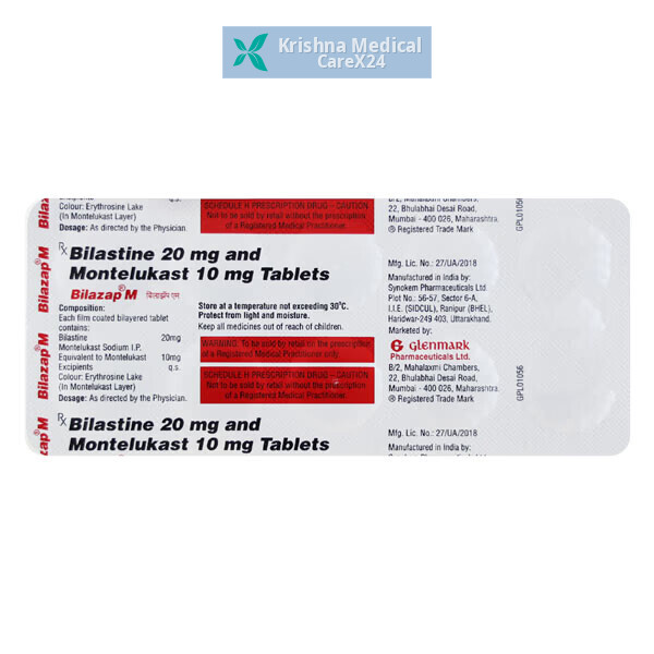 Bilazap M Tablet