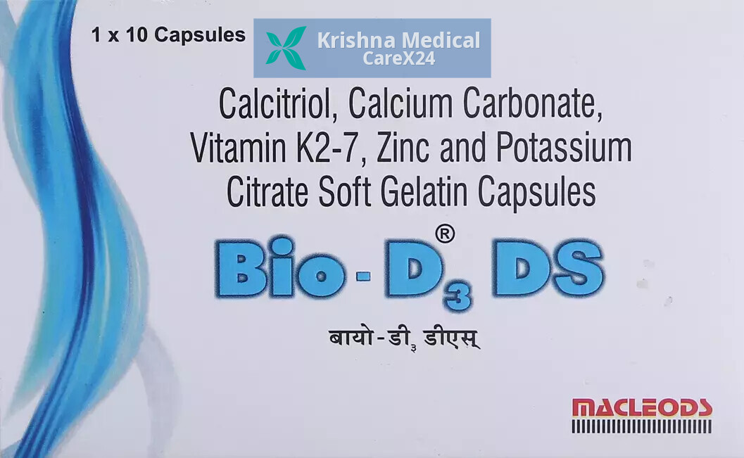 Bio D3 DS Soft Gelatin Capsule