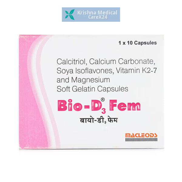 Bio D3 Fem Softgel Capsule