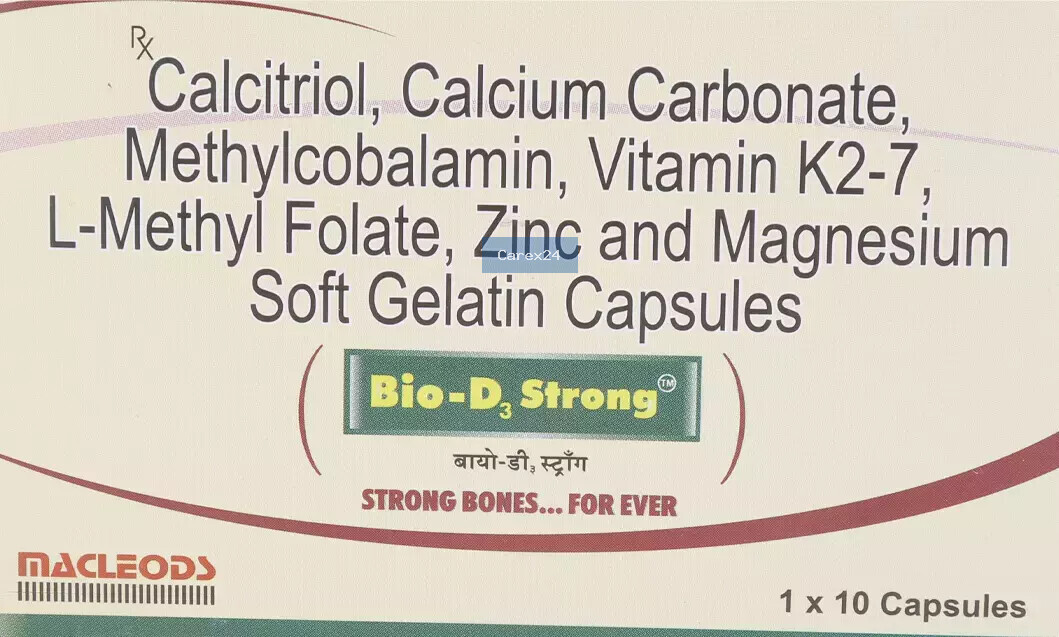 Bio D3 Strong Softgel Capsule