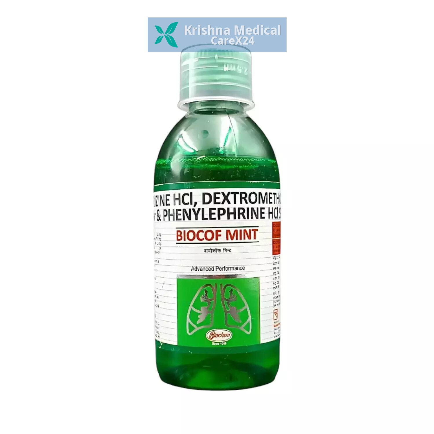 Biocof Mint Syrup