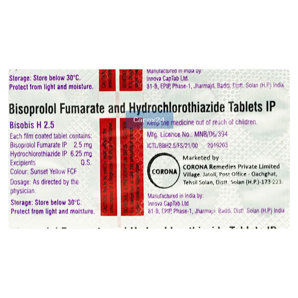 Bisobis H 2.5 Tablet