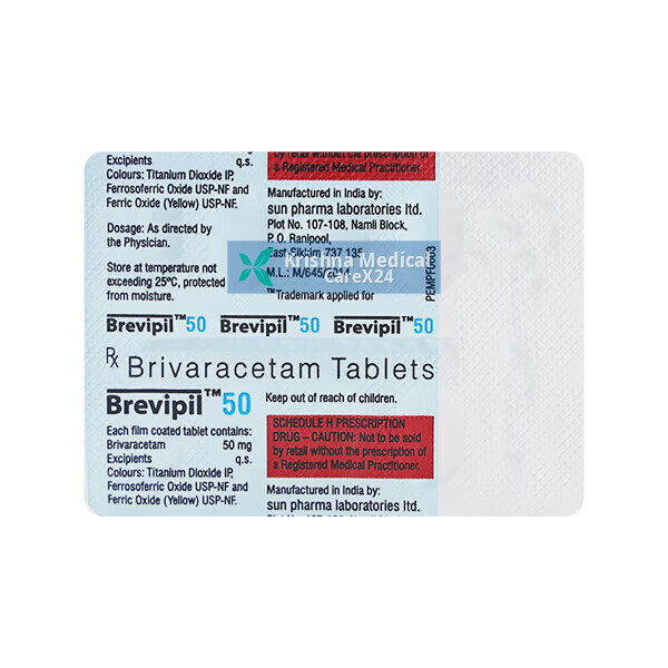 Brevipil 50 Tablet