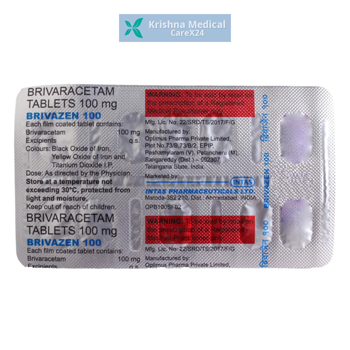 Brivazen 100 Tablet