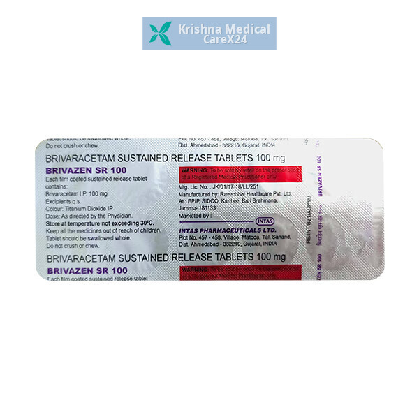 Brivazen SR 100 Tablet