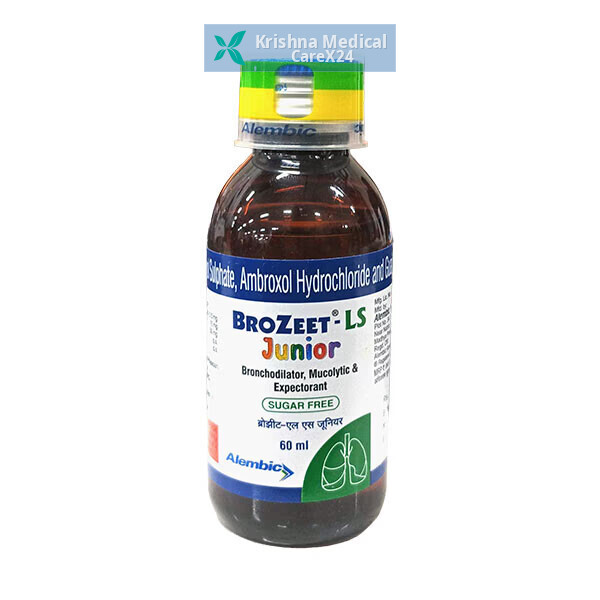 Brozeet LS Junior Sugar Free Expectorant