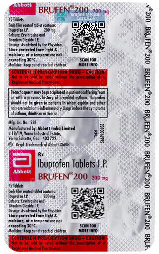 Brufen 200 Tablet