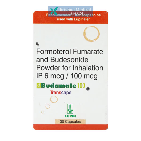 Budamate 100 Transcaps