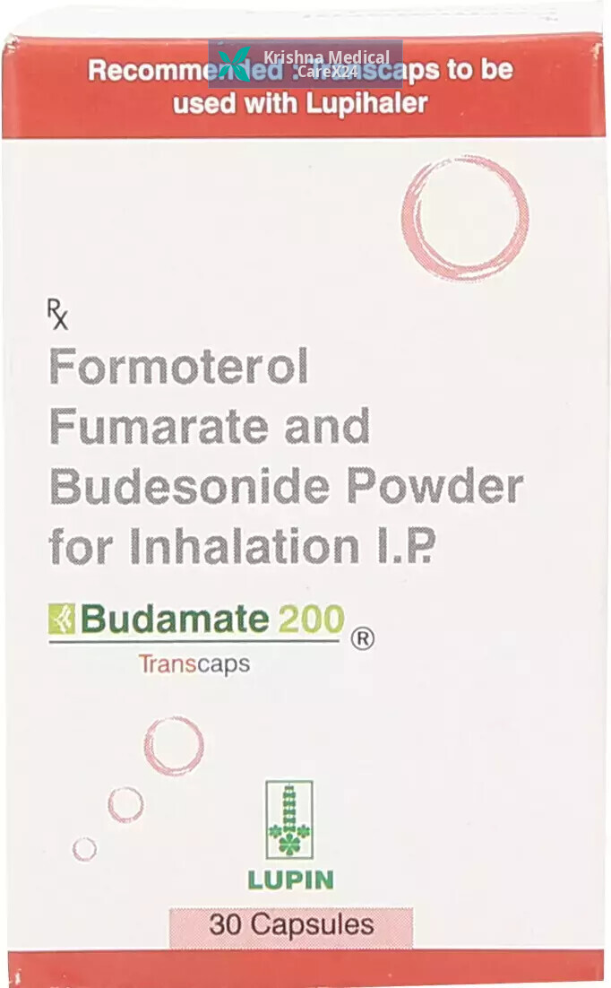 Budamate 200 Transcaps