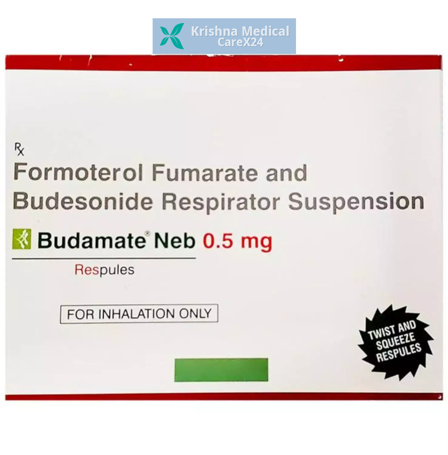 Budamate Neb 0.5mg Respules