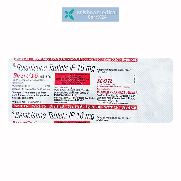 Bvert 16 Tablet