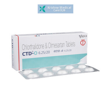 CTD O 6.25/20 Tablet