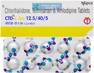CTD T AM 12.5/40/5 Tablet