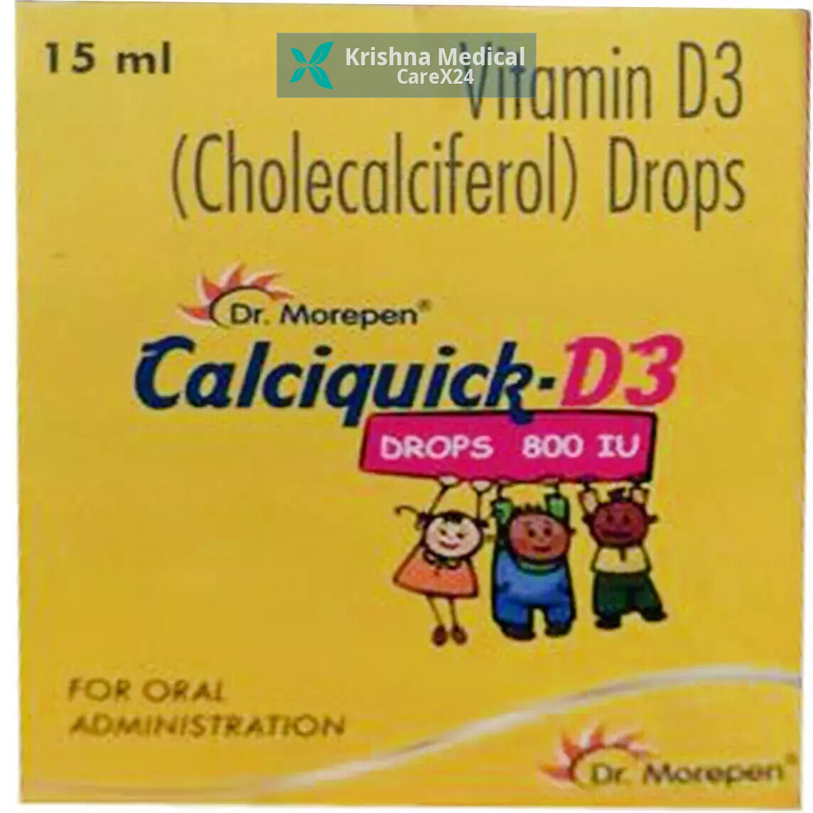 Calciquick D3 800IU Drops