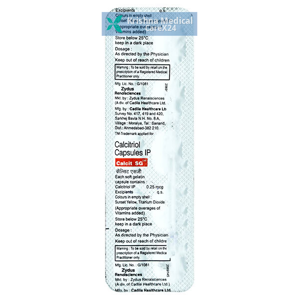 Calcit SG Softgel Capsule