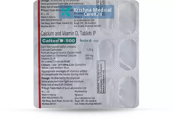 Calten D 500 Tablet